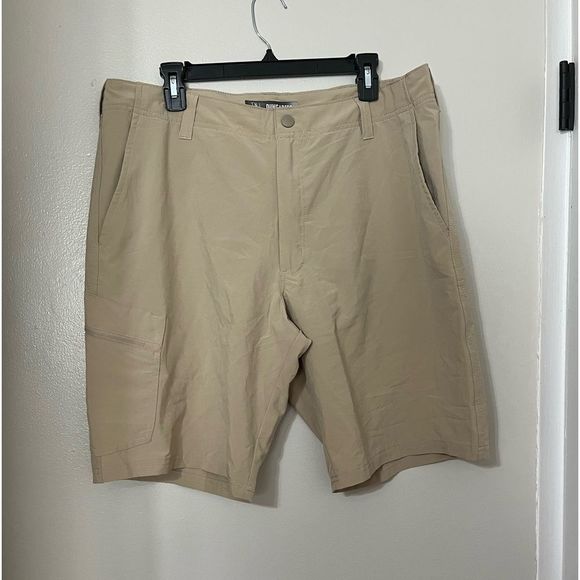 🌻 TNL Dungarees | Men’s Tan Shorts - Picture 1 of 3